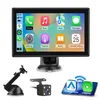 Tragbare CarPlay Display, Wireless Android Auto mit HD Produktbild-Vorschau 1