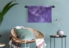 MuchoWow® Wandteppich Wandbehang Narwal - Weltraum - Farben Produktbild-Vorschau 5