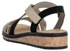 Rieker Damen Sandalette Mehrfarbig/Leopard Voir les images du produit 7