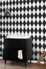 Origin Wallcoverings Tapete Karomuster Schwarz-Weiß 53 cm x Produktbild-Vorschau 3