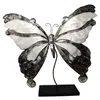 Decoratieve vlinder, zwart/wit, metalen figuur, decoratie Productafbeelding-voorbeeld 1