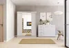 A bedroom or living room setting with a wardrobe and a chest of drawers. Produktbild-Vorschau