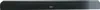 A black soundbar is shown horizontally against a light gray background. Anteprima dell’immagine prodotto