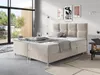 Boxspringová posteľ 180x200 CAMRIN - béžová + topper ZDARMA Náhľad obrázku produktu 8