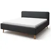 Polsterbett MACARI-114 in anthrazit, Liegefläche: 180x200 Produktbild-Vorschau 3
