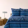 Bassetti Satin-Bettwäsche-Garnitur Varigotti Farbe BLAU B1 Produktbild-Vorschau 2