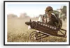 Gerahmtes Poster - Schwarzer Rahmen - Kindheit Flugzeug Produktbild-Vorschau 1