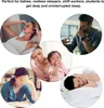 Collage of people experiencing discomfort and stress, implying the product helps with sleep. Produktbild-Vorschau