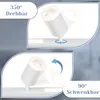 ZMH Deckenleuchte Weiß 4 Flammig Deckenstrahler Dimmbar Produktbild-Vorschau 3