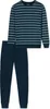 Schiesser - Basic - Pyjama (maat 48, nachtblauw) Productafbeelding-voorbeeld 3
