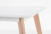 Tisch Michelangelo 120 x 80 x 74 cm MDF Buchenholz Natur Weiß _Natur24 Anteprima dell’immagine prodotto
