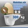 WENKO WC-Sitz Mod. Aldeno Gold matt, aus MDF Produktbild-Vorschau 3