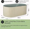 Blumfeldt Jardiniere sur Pieds, Espace Potager sur Pied Voir les images du produit 5