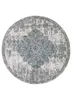 Tapiso Koberec VALLEY Round Vintage Grey Blue Ložnice 200 x Náhled obrázku produktu 2