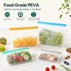 12er Set Wiederverwendbare Gefrierbeutel 0,5/1/2/3 L, PEVA, Produktbild-Vorschau 6
