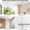 Kledingstang plafondhouderset - Set van 2 - Verstelbare Productafbeelding-voorbeeld 6