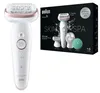 Braun Silk-épil 9 SkinSpa, Roségold, Weiß, 40 Pinzette, Produktbild-Vorschau 24