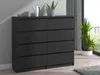 Roe Furniture | Kommode - 8 Schubladen - 120 cm - Schwarz - Produktbild-Vorschau 2