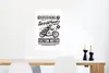 MuchoWow® Poster Motorrad - Mann - Vintage - Zeichnung Produktbild-Vorschau 5
