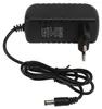 A black power adapter with a cord and plug on a white background. Náhled obrázku produktu