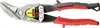 A pair of tin snips on a white background. Voir les images du produit