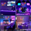 Néon Led USB Dimmable, Bouclier Néon, Veilleuse Néon Led Voir les images du produit 5