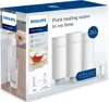 A product shot of a package of Philips water filter cartridges, showing the packaging and the cartridges inside. Anteprima dell’immagine prodotto