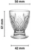 Glasmark KROSNO 1992 Eierbecher Glas 12er Set Produktbild-Vorschau 2