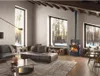 Stufa a legna nera da 11,9kw Nordica extraflame 7119111 Anteprima dell’immagine prodotto 3