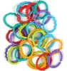 BRIGHT STARTS 8664 LOTS OF Links Kunststoff-Beißring Produktbild-Vorschau 2