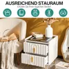 OYAJIA Nachttisch Nachttisch mit LED-Beleuchtung, Produktbild-Vorschau 4