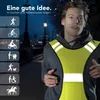 EAZY CASE Reflexná vesta Bezpečnostná vesta flexibilne Náhľad obrázku produktu 6