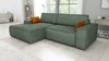 Ecksofa TOR mit Schlaffunktion. Farbe: Winter Moss. Produktbild-Vorschau 3