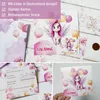 Einhorn Einladung Kindergeburtstag Mädchen | XXL Unicorn Produktbild-Vorschau 3