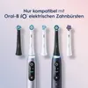 A marketing image showing multiple Oral-B electric toothbrush heads and handles. Produktbild-Vorschau
