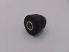 A single black chuck with a silver threaded insert is shown on a light gray background. Produktbild-Vorschau