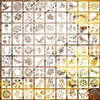 Lot de 80 pochoirs, 7,2 x 7,2 cm, pochoirs de peinture Voir les images du produit 14