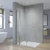 A modern bathroom with a shower enclosure. Produktbild-Vorschau