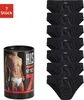 H.I.S. Slip Unterhosen für Herren 7 -teilig schwarz Größe 6 Produktbild-Vorschau 3