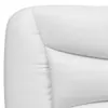 The Living Store Bettgestell mit Kopfteil Weiß und Schwarz Produktbild-Vorschau 9