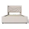 MODFU Boxspringbett Hydraulisches 90 x 200 cm mit USB Typ C Produktbild-Vorschau 8