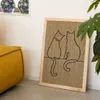 Designed by Lotte Katze Kratzbrett Poezels 70x50x2 cm Holz Produktbild-Vorschau 3