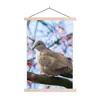 MuchoWow® Textilposter Vogel - Blumen - Taube - Produktbild-Vorschau 1