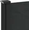 vidaXL Bočná výsuvná markíza čierna 160x500 cm Náhľad obrázku produktu 7
