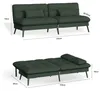 COMHOMA Sofa Schlafsofa mit Schlaffunktion, überzug Futon Produktbild-Vorschau 6
