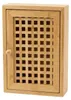 Wisząca szafka na klucze KIZU, 19 x 27 x 6 cm, bambus Podgląd zdjęcia produktu 4