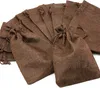 Oblique Unique 12 Jutebeutel mit Zugband Jute Säckchen Produktbild-Vorschau 3