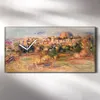 Dekor Leinwand Uhr Wandbilder 60x30 Gemälde Stadtlandschaft Produktbild-Vorschau 2