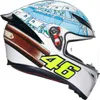 AGV K-1 S Winter Test 2017 Helm (White/Blue,L (59/60)) Produktbild-Vorschau 7