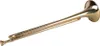 A golden brass trumpet is shown against a white background. Produktbild-Vorschau